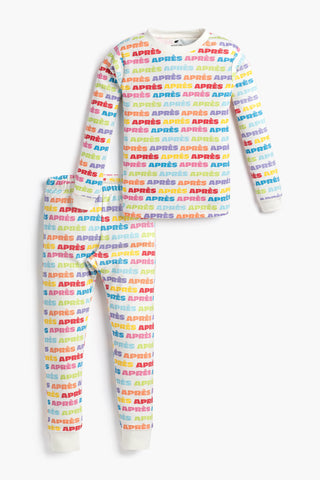 Two-Piece Pajama Set_Rainbow Apres