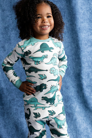 Two-Piece Pajama Set_Dino Friends