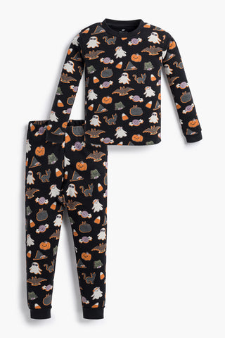 Two-Piece Pajama Set_Halloween Treats