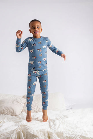 Two-Piece Pajama Set_Nantucket Pups