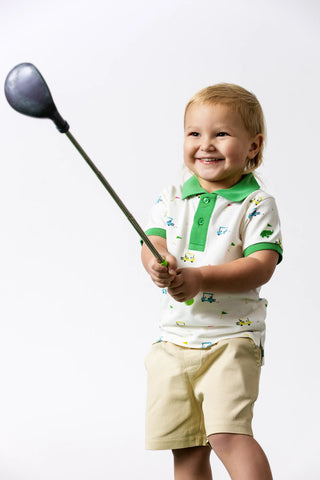 Short Sleeve Polo_Little Caddies