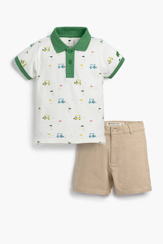 Polo + Sport Short Outfit_Little Caddies