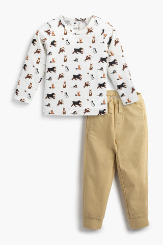 Bundle Item - Chino Joggers_Khaki