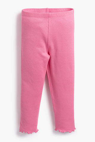 Ribbed Leggings_Hot Pink