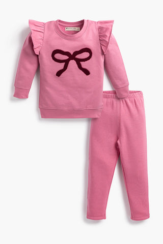 Bundle Item - Fleece Leggings_Mauve Pink