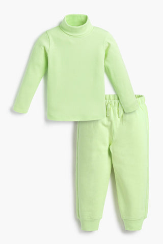 Bundle Item - Ribbed Turtleneck_Lime Green