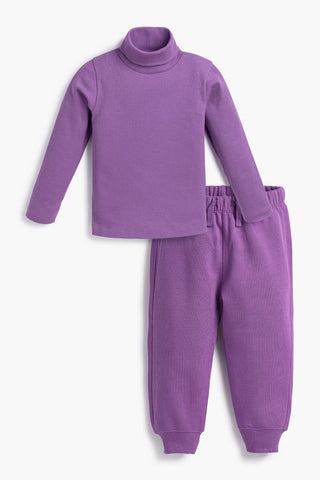 Bundle Item - Sporty Sweatpants_Dark Purple