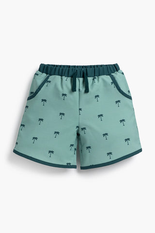 Pocket Swim Trunks_Mini Palm Trees