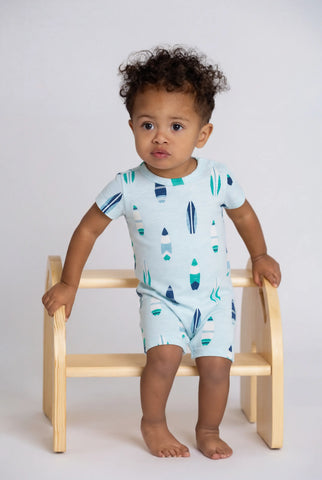 Slub Shorty Romper_Surfs Up