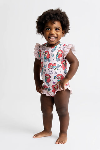 One-Piece Ruffle Swimsuit_Disney The Little Mermaid