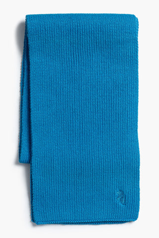 SALE - Knit Scarf_Bright Blue