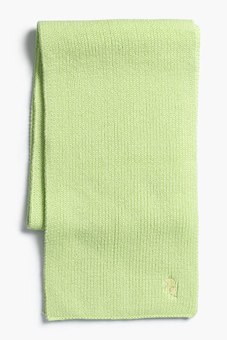 SALE - Knit Scarf_Lime Green