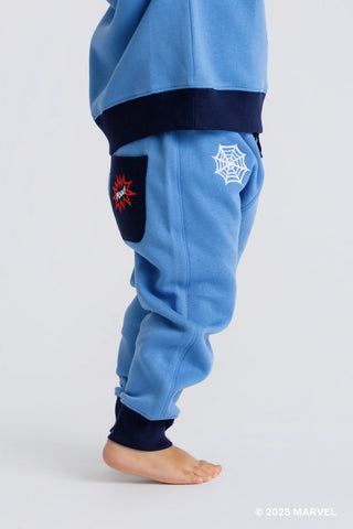 Sporty Sweatpants_Marvel Spider-Man on Blue