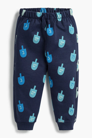 Sporty Sweatpants_Hanukkah Dreidels