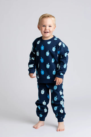 Sporty Sweatsuit Bundle_Hanukkah Dreidels
