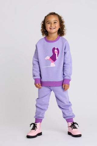 Sporty Sweatsuit Bundle_Lavender Skater