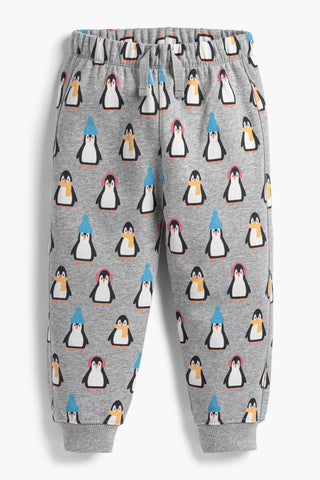Sporty Sweatpants_Bundled Up Penguins