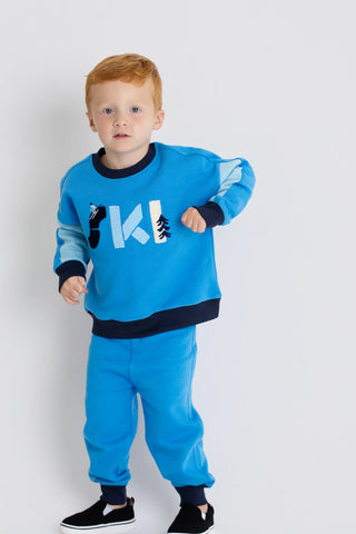 Sporty Sweatsuit Bundle_Bright Blue Ski