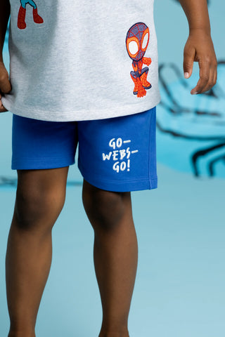 Sporty Sweatshorts_Marvel Spidey + Friends