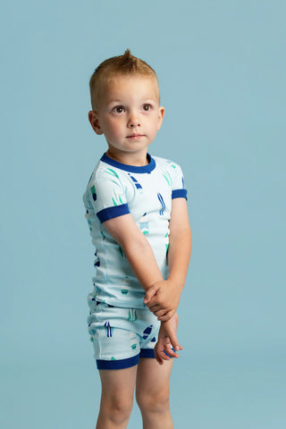 Two-Piece Shorty Pajama Set_Surfs Up