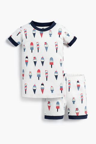 SALE - Two-Piece Shorty Pajama Set_Icy Treats