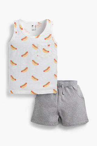 Sunshine Tank Top + Pocket Short Set_Chicago Style