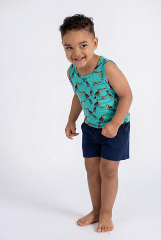 Sunshine Tank Top_Tropical Toucans