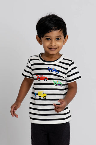 Short Sleeve Crewneck Tee_Baby Einstein Cars