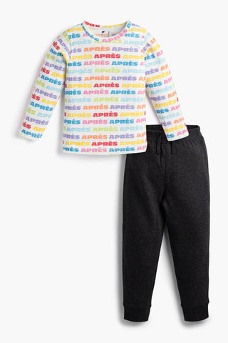 Bundle Item - Long Sleeve Crewneck Tee_Rainbow Apres