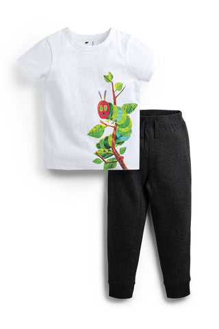 Printed Tee Track Pant Bundle_Eric Carle The Very Hungry Caterpillar