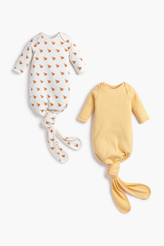 2-Pack Knot It Gowns_Tiny Pizza