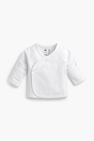 Hello Baby Top_Optic White