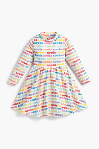 Turtleneck Let's Dance Dress_Rainbow Apres