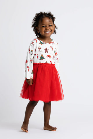 Long Sleeve Tulle Dress_Cookie Sheet