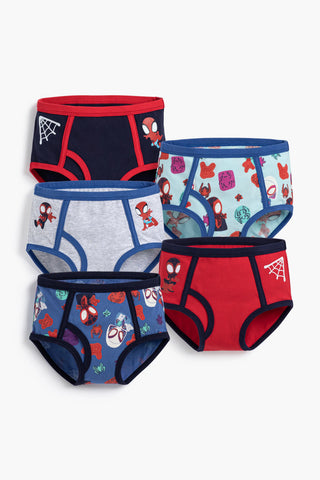 5-Pack Boy's Briefs_Marvel Spidey + Friends