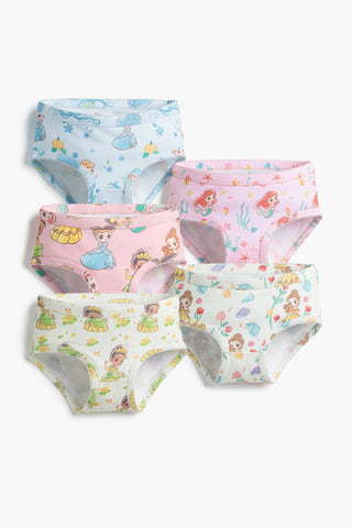 5-Pack Girl's Underwear_Disney Princess Characters