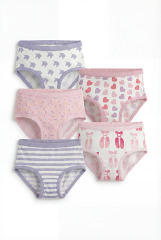 5-Pack Girl's Underwear_Purple Multipack