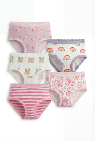 5-Pack Girl's Underwear_Pink Multipack