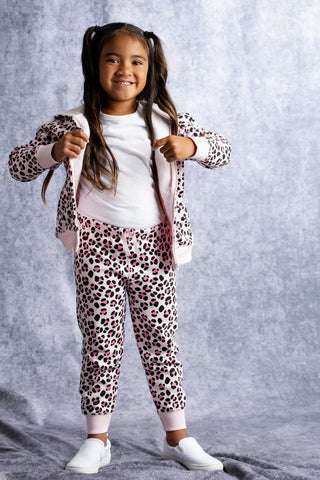 Sporty Sweatpants_Pink Leopard