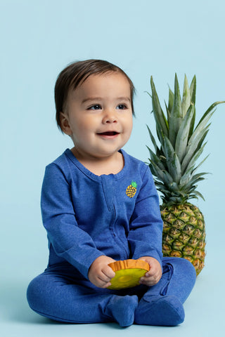 Zipper One-Piece_Pineapple Party