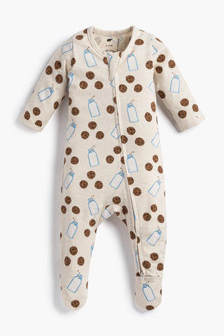 Zipper One-Piece_Cookies + Milk