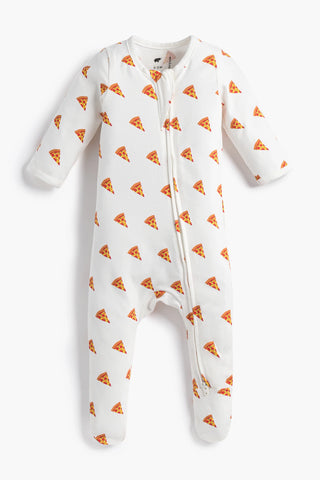 Zipper One-Piece_Tiny Pizza