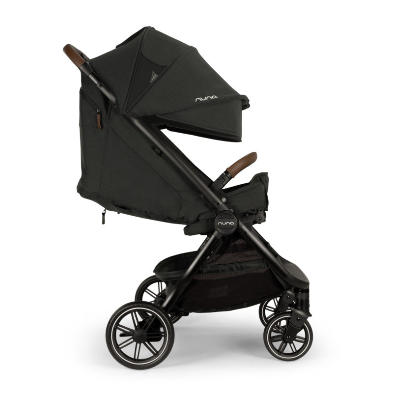 Nuna TRVL DUBL Stroller in Caviar