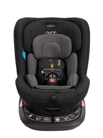 Nuna REVV Rotating Convertible Car Seat in Caviar