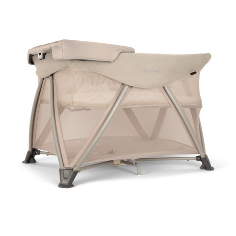 Nuna SENA aire Playard, Travel Crib and Changing Table in Biscotti