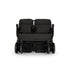 Nuna TRVL DUBL Stroller in Caviar