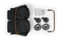 Nuna TRVL DUBL Stroller in Caviar