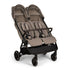 Nuna TRVL DUBL Stroller in Cedar