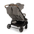 Nuna TRVL DUBL Stroller in Granite