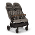 Nuna TRVL DUBL Stroller in Granite